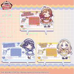 学園アイドルマスター きゅるぽっぷん アクリル万年カレンダーvol.4