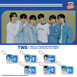 TWS From PLEDIS ENTERTAINMENT ハングルネームアクリルプレートキーホルダー